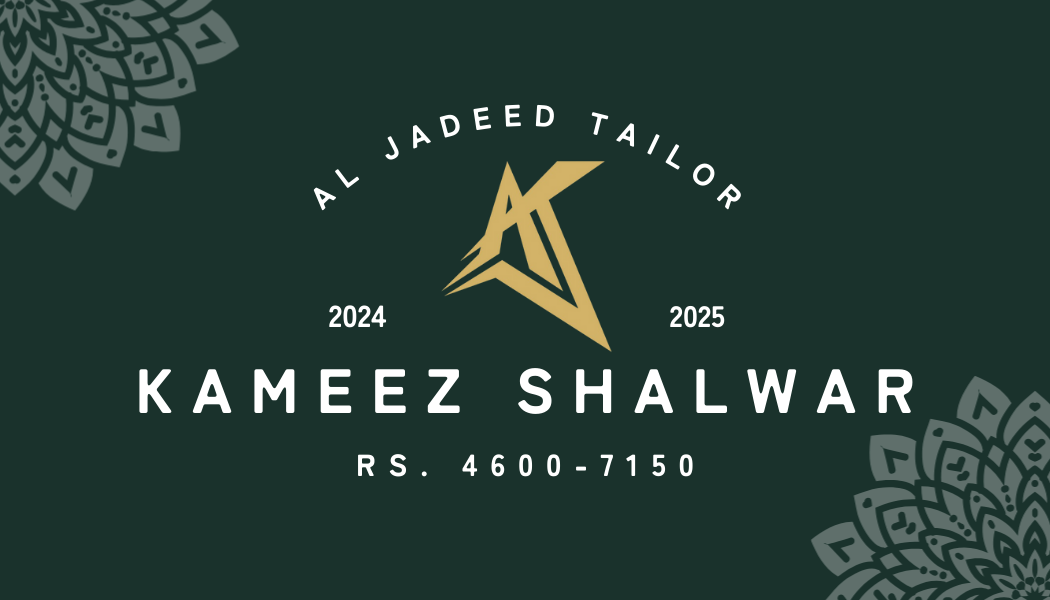 Green White Modern Tailor Shop Business Card